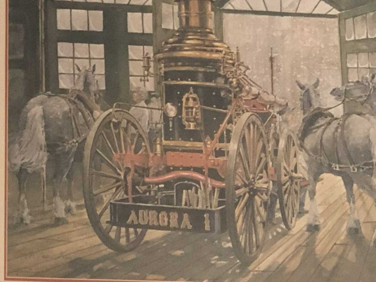 Early fire wagon